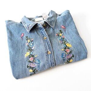Secondhand Bobbie Brooks, Denim Short Sleeve